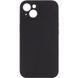 Чехол Silk Full Camera Protective (AA) NO LOGO для Apple iPhone 15 (6.1") Черный / Black