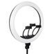Кільцева світлодіодна LED лампа Neepho NP-18 Black фото 1