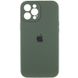 Чехол Silicone Case Full Camera Protective (AA) для Apple iPhone 12 Pro Max (6.7") Зеленый / Cyprus Green