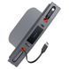 Перехідник HUB Usams US-SJ649 60W Car Central Control Charging HUB For Tesla (3/Y) Tarnish фото 1