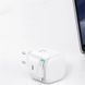 СЗУ Usams US-CC202 GaN With Type-C Magnetic Retractable Cable Module XMF Ser. 35W (2USB-C) White фото 8