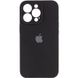 Чохол Silicone Case Full Camera Protective (AA) для Apple iPhone 14 Pro (6.1") Чорний / Black