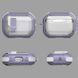 Футляр протиударний Locking Button для навушників Airpods Pro 3 Light Purple фото 3