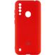Чехол Silicone Cover My Color Full Camera (A) для ZTE Blade A7 Fingerprint (2020) Красный / Red фото 1
