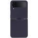 Чохол Foldables Silicone Cover Lakshmi (AAA) для Samsung Galaxy Z Flip4 Темно-синій / Midnight blue фото 2