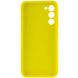 Чехол Silicone Cover Lakshmi Full Camera (AAA) для Samsung Galaxy S24 Желтый / Yellow фото 2