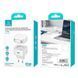 СЗУ Usams US-CC202 GaN With Type-C Magnetic Retractable Cable Module XMF Ser. 35W (2USB-C) White фото 6