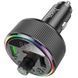 АЗП FM модулятор Hoco E82 Guerrero PD30W+QC3.0 (2USB-A/1C) Black фото 4