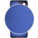 Чохол TPU GETMAN Liquid Silk Full Camera для Samsung Galaxy S24+ Синій / Midnight Blue фото 2
