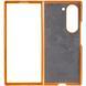 Кожаный чехол Leather Case (AAA) для Samsung Galaxy Z Fold6 Tan фото 4