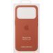 Чохол Silicone case (AAA) with Magsafe and Animation для Apple iPhone 17 Pro Max (6.9") Terra Cotta фото 7
