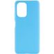 Силіконовий чохол Candy для Xiaomi Redmi K40 / K40 Pro / K40 Pro+ / Poco F3 / Mi 11i Блакитний фото 1