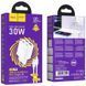 СЗУ Hoco N56 Fundador PD30W four-port (2C2A) + Type-C to Lightning White фото 4