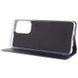 Кожаный чехол книжка GETMAN Elegant (PU) для Nokia G22 Черный фото 5