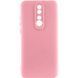 Чехол TPU GETMAN Liquid Silk Full Camera для Xiaomi Redmi 8 Розовый / Pink фото 2