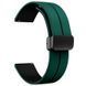 Силиконовый ремешок Classy для Smart Watch 20mm Green / Black фото 2