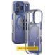 Чехол TPU+PC Puloka Resplendent with Magnetic Fit для Apple iPhone 17 (6.3") Blue фото 2