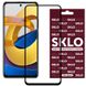 Защитное стекло SKLO 3D (full glue) для Xiaomi Poco M4 Pro 4G Черный фото 1