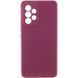 Чехол Silicone Cover Lakshmi Full Camera (AAA) для Samsung Galaxy A53 5G Бордовый / Plum фото 1