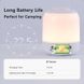 Уценка Настольный сенсорный LED светильник 3 colour light MZ-L2701 Мятая упаковка / White фото 5