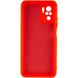 Чехол Silicone Cover My Color Full Camera (A) для Xiaomi Redmi Note 10 / Note 10s Красный / Red фото 2