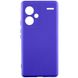 Чехол Silicone Cover Lakshmi Full Camera (A) для Xiaomi Redmi Note 13 Pro+ Синий / Iris
