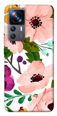 Чехол itsPrint Акварельные цветы для Xiaomi 12T / 12T Pro