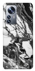 Чехол itsPrint Calacatta black marble для Xiaomi 12 / 12X
