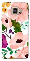 Чохол itsPrint Акварельні квіти для Samsung A520 Galaxy A5 (2017)