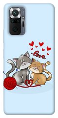 Чехол itsPrint Два кота Love для Xiaomi Redmi Note 10 Pro Max