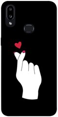 Чохол itsPrint Серце в руці для Samsung Galaxy A10s