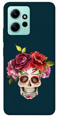 Чехол itsPrint Flower skull для Xiaomi Redmi Note 12 4G