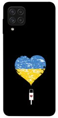 Чехол itsPrint З Україною в серці для Samsung Galaxy A22 4G