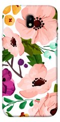 Чехол itsPrint Акварельные цветы для Samsung J730 Galaxy J7 (2017)