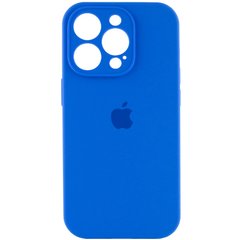 Чохол Silicone Case Full Camera Protective (AA) для Apple iPhone 13 Pro (6.1") Синій / Capri Blue
