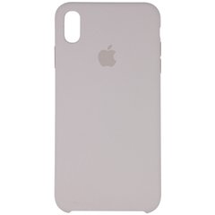 Уцінка Чохол Silicone case (AAA) для Apple iPhone XS Max (6.5") Естетичний дефект / Сірий / Stone