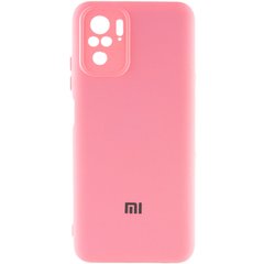 Чохол Silicone Cover My Color Full Camera (A) для Xiaomi Redmi Note 10 / Note 10s Рожевий / Pink