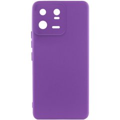Чохол Silicone Cover Lakshmi Full Camera (A) для Xiaomi 13 Pro Фіолетовий / Purple
