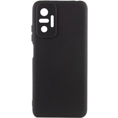 Чохол Silicone Cover Lakshmi Full Camera (AAA) для Xiaomi Redmi Note 10 Pro / 10 Pro Max Чорний / Black