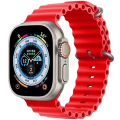 Ремінець Ocean Band для Apple watch 42mm/44mm/45mm/49mm Червоний / Red