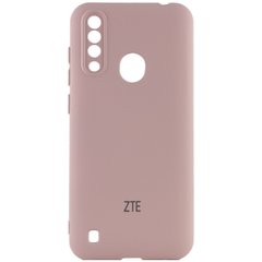 Чохол Silicone Cover My Color Full Camera (A) для ZTE Blade A7 Fingerprint (2020) Рожевий / Pink Sand