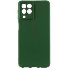 Чохол Silicone Cover Lakshmi Full Camera (A) для Samsung Galaxy M53 5G Зелений / Dark green