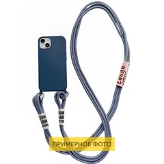 Чехол TPU two straps California для Apple iPhone 11 Pro Max (6.5") Синий / Iris