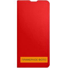 Кожаный чехол книжка GETMAN Elegant (PU) для TECNO Spark 8C Красный