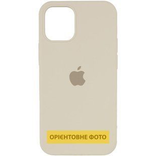 Чохол Silicone Case Full Protective (AA) для Apple iPhone 17 Air (6.5") Бежевий / Antique White