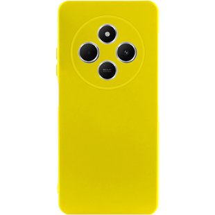 Чехол Silicone Cover Lakshmi Full Camera (AA) для Xiaomi Redmi 14C / Poco C75 Желтый / Flash