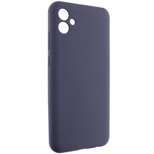 Чехол Silicone Cover Lakshmi Full Camera (AAA) для Samsung Galaxy A08 / A07 4G Серый / Dark Gray