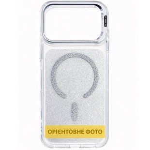 Чохол TPU+PC Jewel Sparkle with MagSafe для Apple iPhone 17 Air (6.5") Diamond White