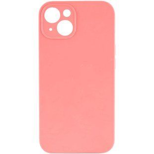 Чохол Silk Full Camera Protective (AA) NO LOGO для Apple iPhone 13 (6.1") Коралловый / Pink Orange