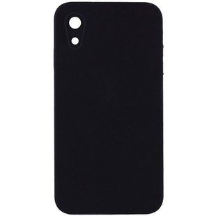 Чехол Silk Square Full Camera Protective (AA) NO LOGO для Apple iPhone XR (6.1") Черный / Black